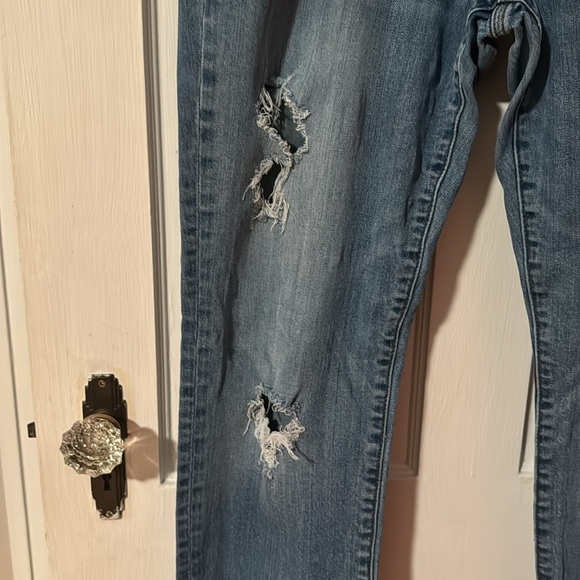 COPY - Kut From The Kloth Low Ride Distressed Women's Jeans Size 12 - Picture 8 of 14